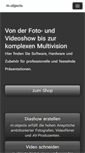 Mobile Screenshot of mobjects.com